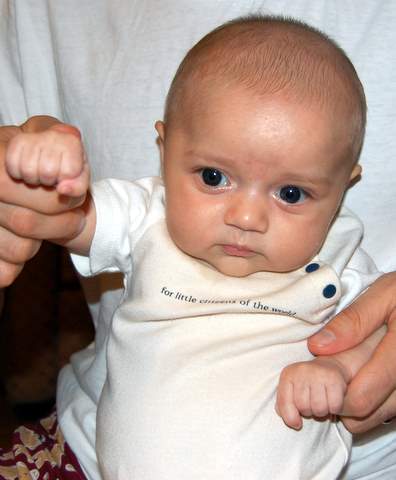 Even little citizens of the world have to know how to fight.