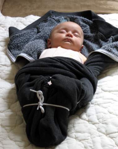 Necessity is the mother of invention.  No miracle blanket?  No problem!