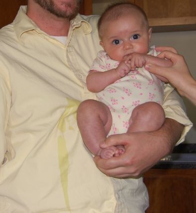 Tell me that spitup doesn’t look good on Nick!