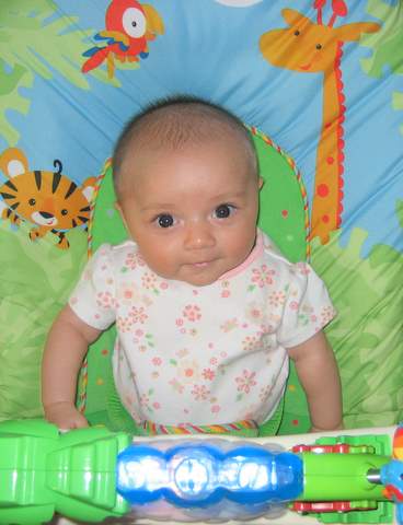 It’s a good thing I’m strapped in so tightly.  Thanks, Mom!