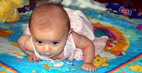 It’s my crawl pose…