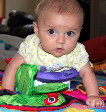 Tummy time keeps getting cooler!