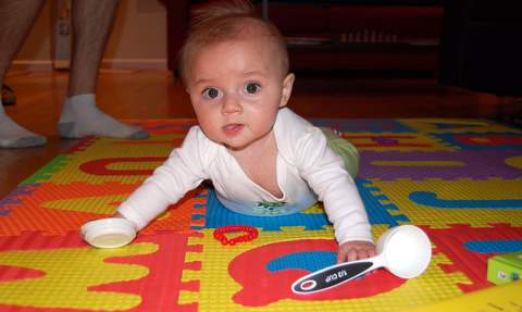 My new playmat is huge (and soft)!