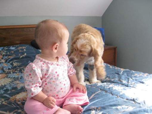 Marge and I - staredown