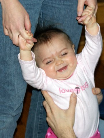 Mom & Dad are so excited to see me!