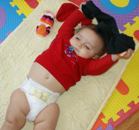 Pants: the perfect distraction.