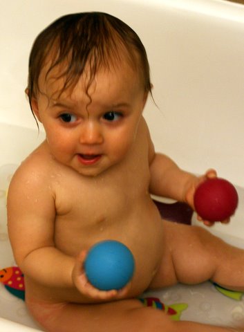 Luckily, I have a big belly!