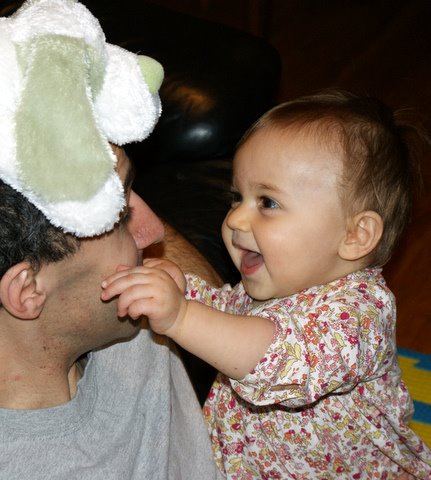 Dad’s a doggie head!