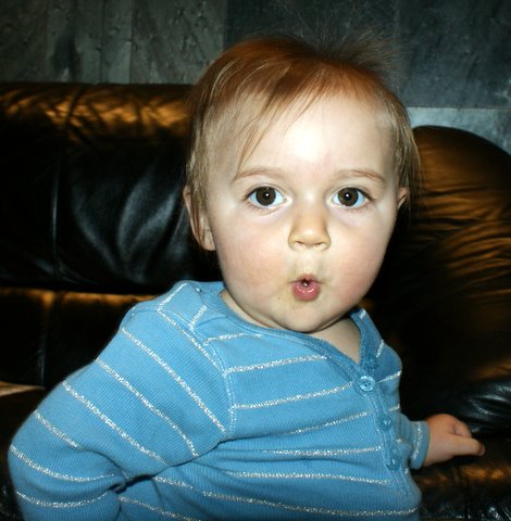 My Aunt Claire face.