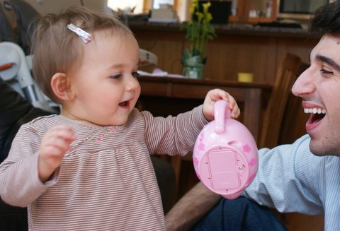 My teapot is my favorite toy!