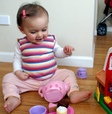 Playing with some of my favorite new toys…