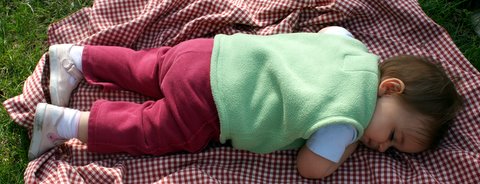 Napping in the yard…