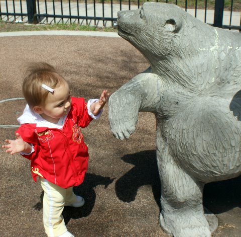 I could be my own statue!