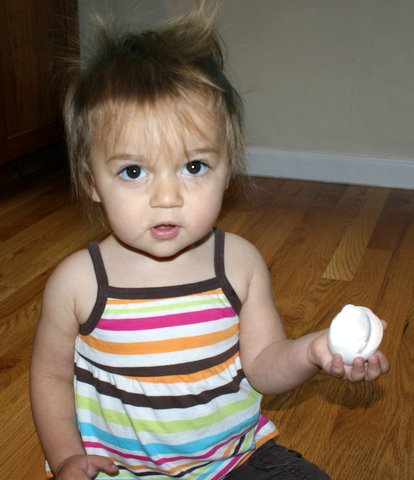 Hair-raising eggshell.