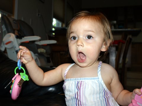 I turned 16 and got keys…I like that!