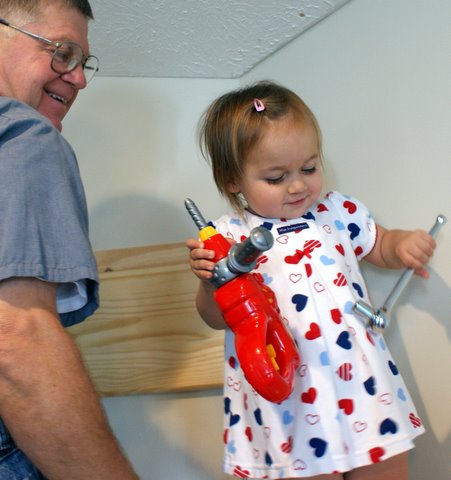 Drillin’ with Grandpa Droste