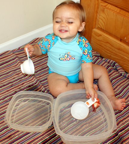 Nana’s indoor water world!