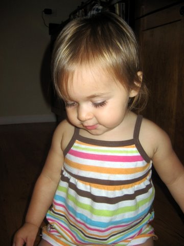 Pretending to be shy