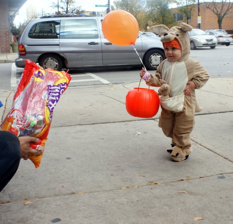 Treating at the corner tire store!