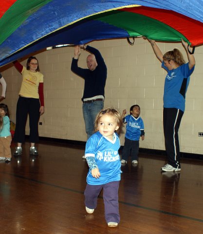 Thanks Mom, Coach Nicki, and random dad!