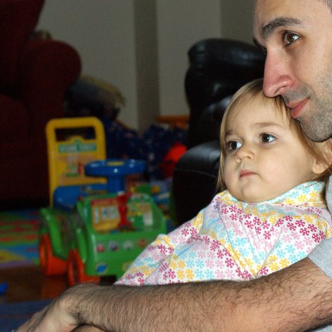 The only TV I get to watch: football!