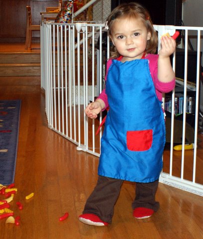 Finally I look the part.