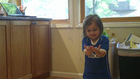 Helping with the rocks!