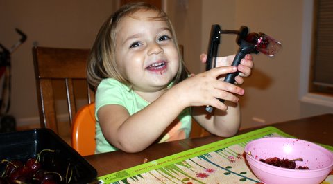 I love the cherry drainer!